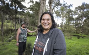 Bella Paenga, Hikurangi Enterprises Director and David Monika, Ruatoria landowner, are working on the The Kānuka Optimisation Project