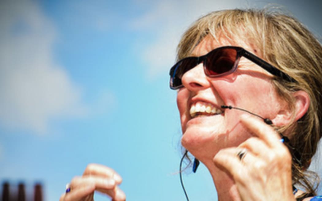 English singing teacher and writer Julia Hollander