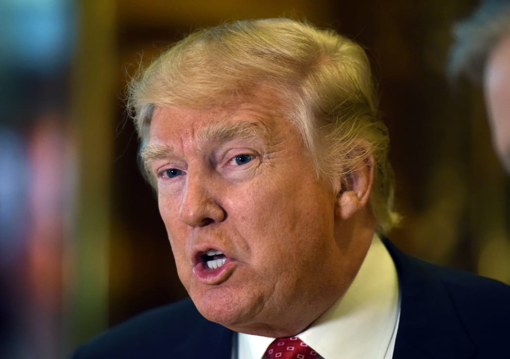 Donald Trump at Trump Tower 9 janaury 2016