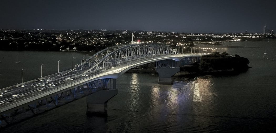 The new design for the Auckland Harbour Bridge shared path