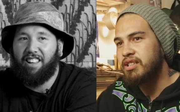 Cory Marsters and Te Kanawa Ngarotata