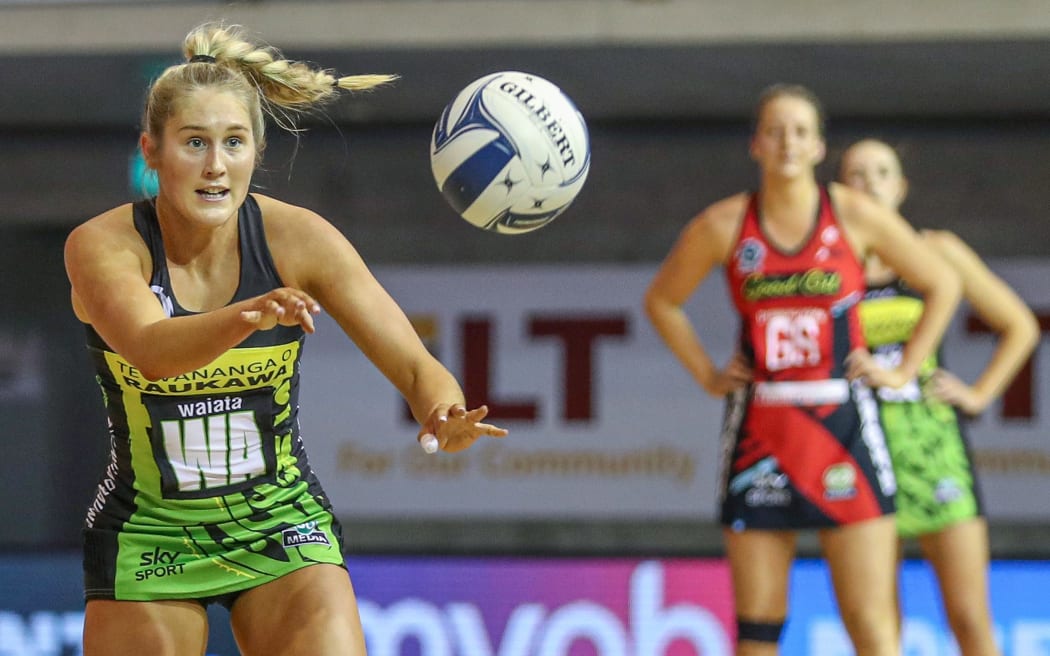 Central Pulse mid-courter Maddy Gordon.-