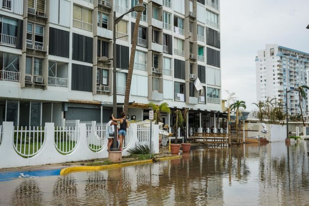 The aftermath of Hurricane Maria in Puerto Rico