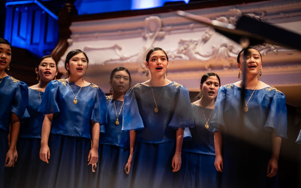 Performances: Youth Choirs, Town Hall - Miriam College High School Glee Club.