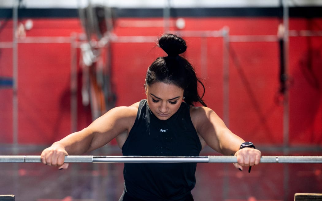 Weightlifter Megan Signal