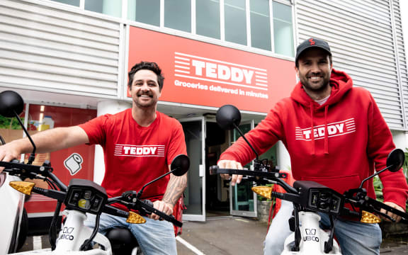 Teddy co-founders Chaz Savage and Ricki Tairoa.