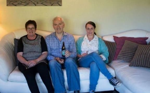 Hazel Heal, Dr James Freeman and Tina Hill.