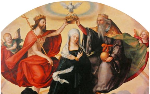 Image depicting Mary's Coronation