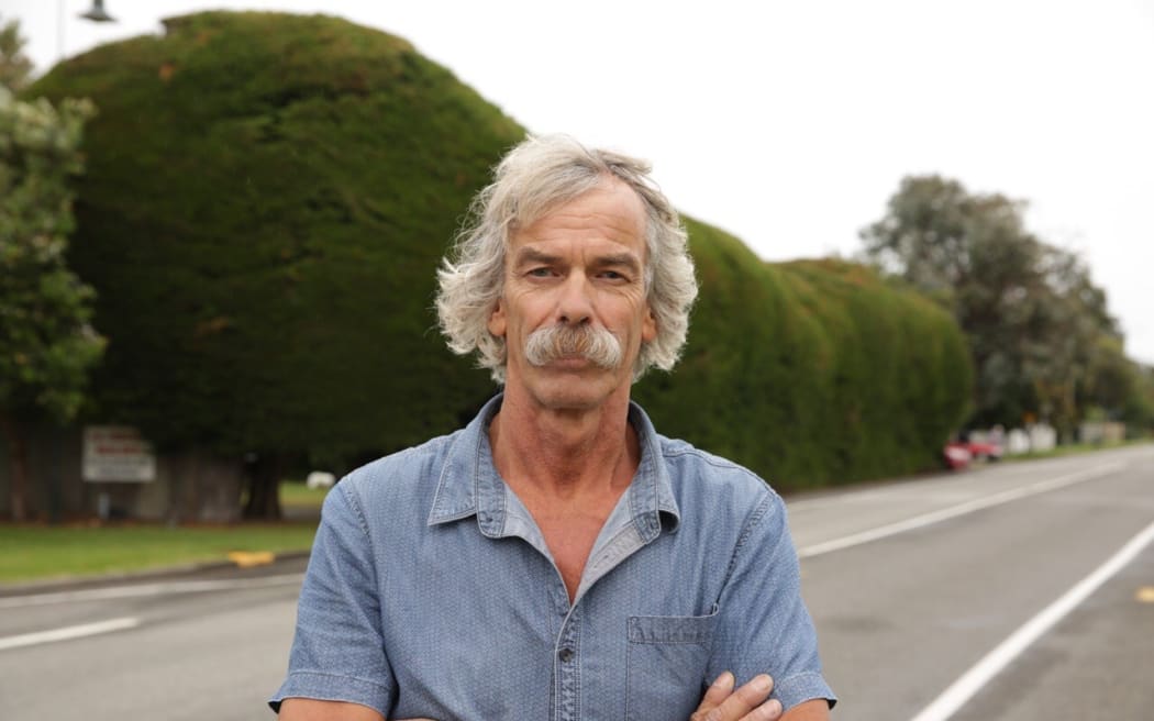 Vincent Osborne says the hedge has been in his family for four generations.