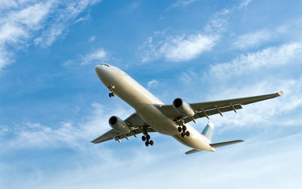 Passenger plane flying (generic)