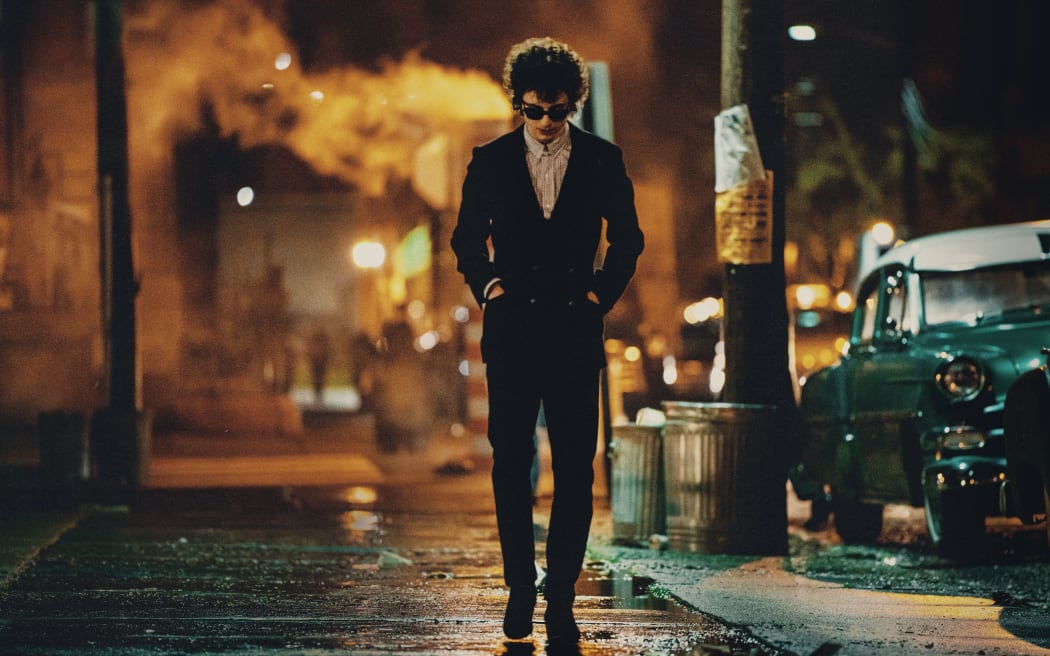 The gritty Greenwich Village streets Bob Dylan walked in the early 1960s were recreated in New Jersey.