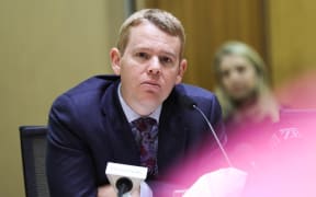 Minister of Education Chris Hipkins is quizzed by MPs on the Education and Workforce Committee as part of the Estimates Hearings.