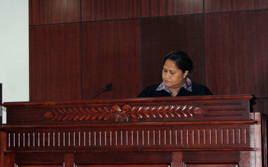 Newly-appointed Samoa Supreme Court judge Mata Tuatagaloa.