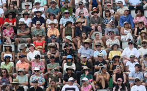 Fans during the 2026 ASB Classic Women’s Tennis Tournament at Manuka Doctor Arena, Auckland, New Zealand. Tuesday 6 January 2026.