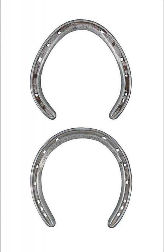 A pair of horseshoes worn by Australia's most famous racehorse Phar Lap.