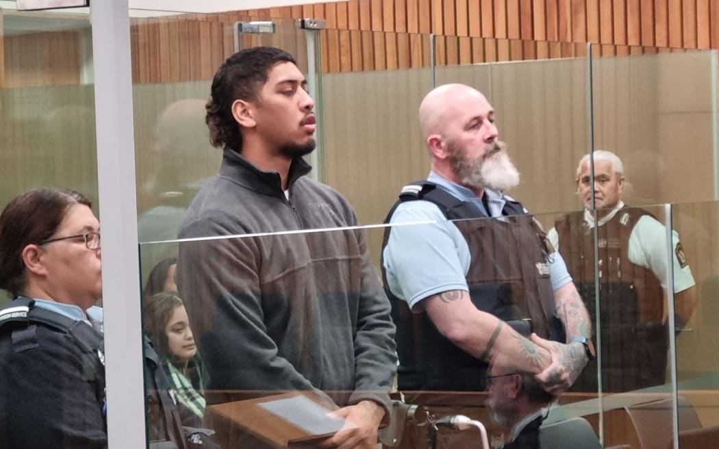 Daytona Thompson appears for sentencing for the manslaughter of Daniel Nganeko.