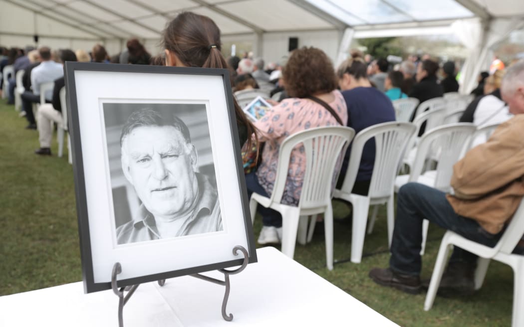 The funeral for Sir Colin Meads in Te Kuiti.