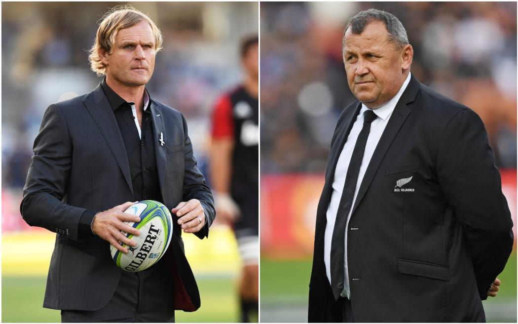 Scott Robertson and Ian Foster are the two remaining candidates for the All Blacks head coach job.