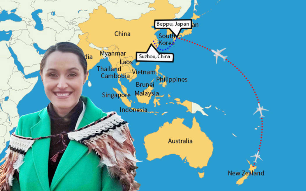 Tania Tapsell's trip to Beppu, Japan and Suzhou, China