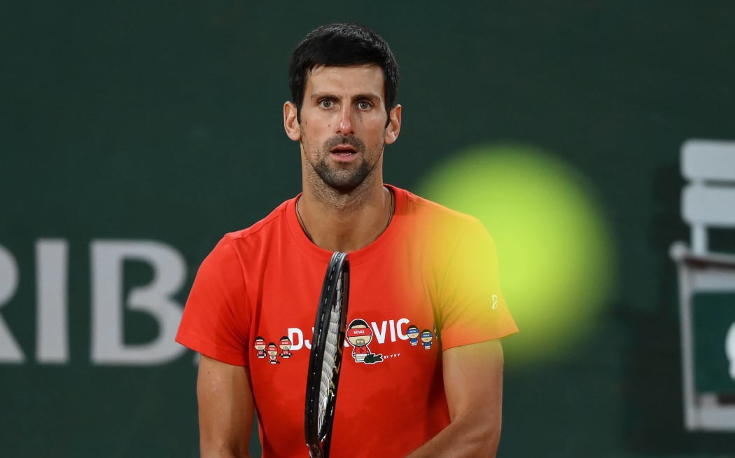 Serbian tennis player Novak Djokovic.