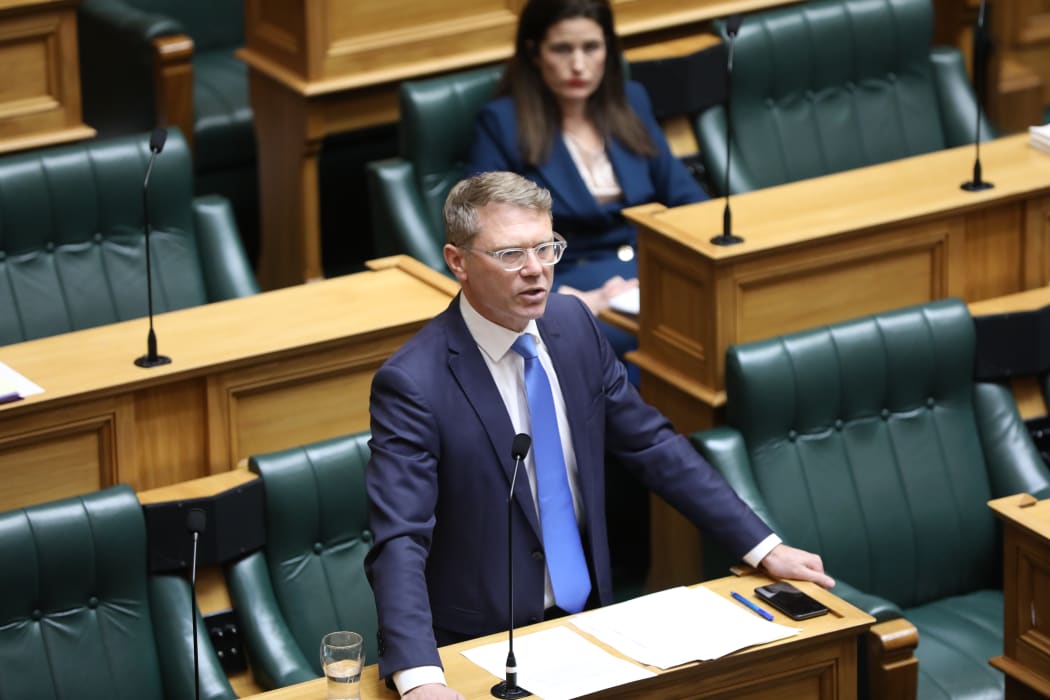National MP Paul Goldsmith is the party's finance spokesperson