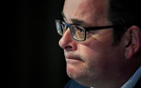 Victoria Premier Daniel Andrews speaks during a press conference in Melbourne on September 26, 2020 as the state government battles criticism of its handling of city's second wave of the COVID-19 coronavirus.