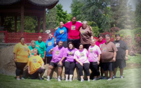 A group of contestants from The Biggest Loser. Courtesy of Netflix © 2025