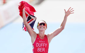 Flora Duffy. Bermuda triathlete.