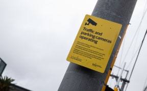 Riddiford St bus lane in Wellington