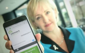 Communications Minister Amy Adams after launching plans in Auckland for a computer emergency response team.