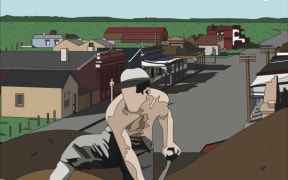 Trench Digger, artwork by Jordan Quinnell (2020).