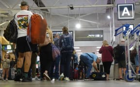 Auckland Airport on busiest day of year