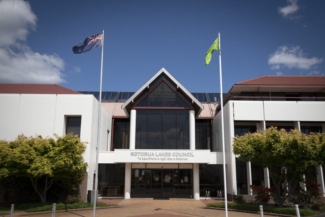 Rotorua Lakes Council building.