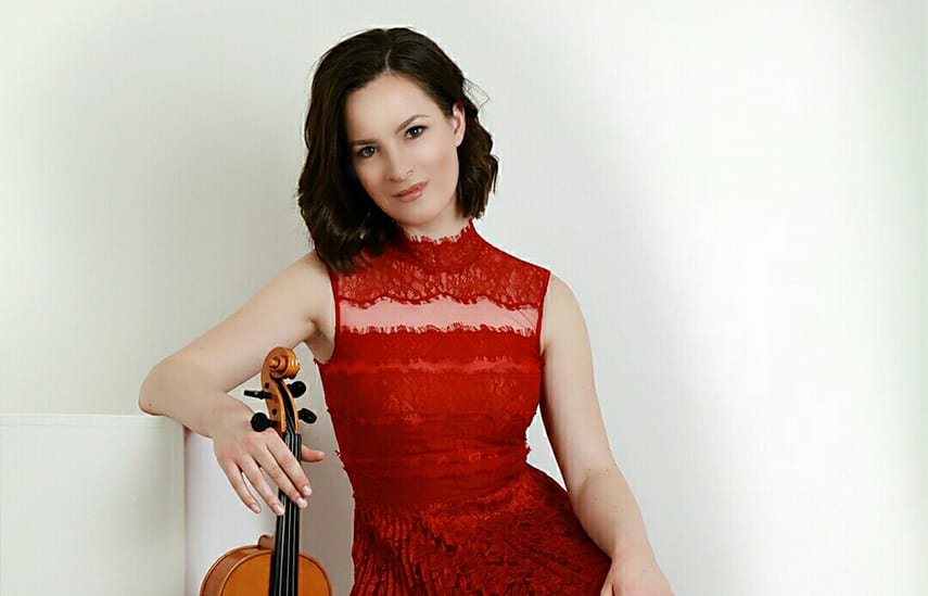 Orchestra Wellington concertmaster Amalia Hall