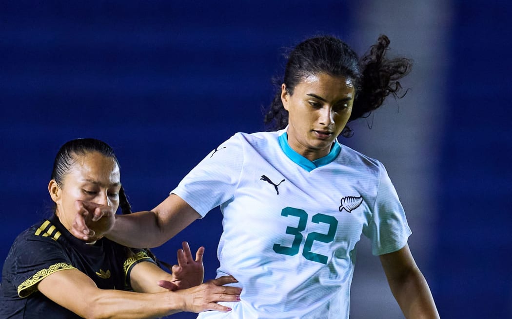 Emma Pijnenburg of the Football Ferns.