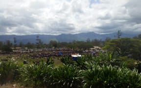 Voting in Goroka
