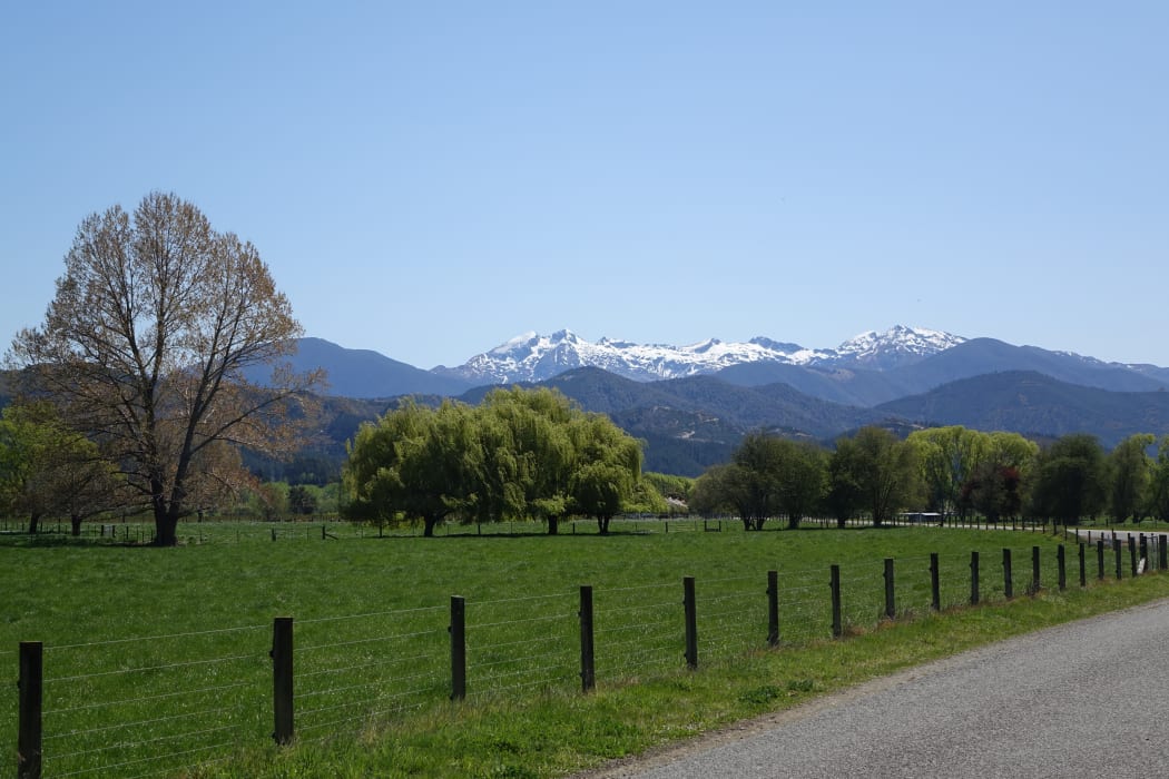A Tasman District farm beneath the Arthur Ranges
