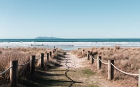 Waihi Beach, in the Bay of Plenty.