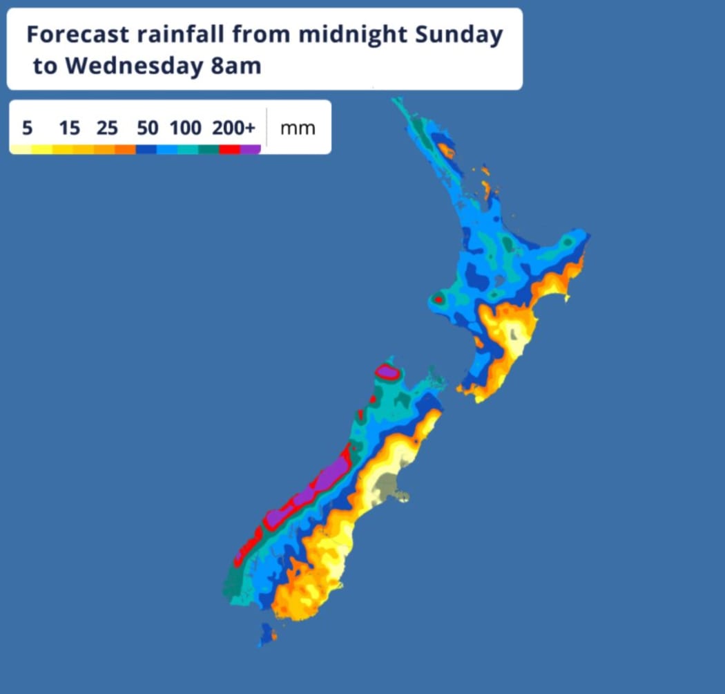 A lot more rain on the way over the next few days for northern and western areas.
