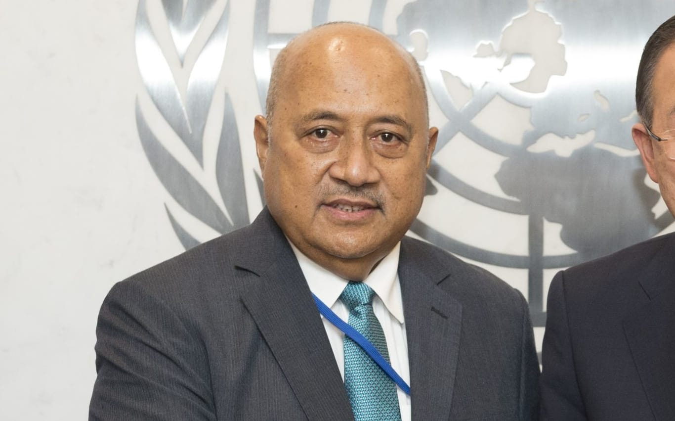 Secretary-General Ban Ki-moon meets with Ratu Inoke Kubuabola, Fiji Minister for Foreign Affairs in New York at a Security Council meeting on “Maintenance of international peace and security: Peace and security challenges facing small island developing States”. July 30 2015