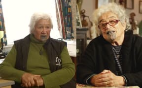 Hokimoana Te Rika-Hekerangi and Elizabeth Mana Hunkin