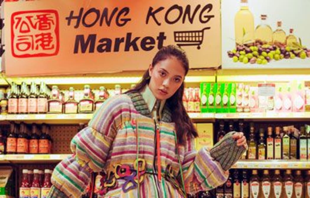 Annaiss Yucra Mancilla is one of the finalists in the Emerging Designers show.