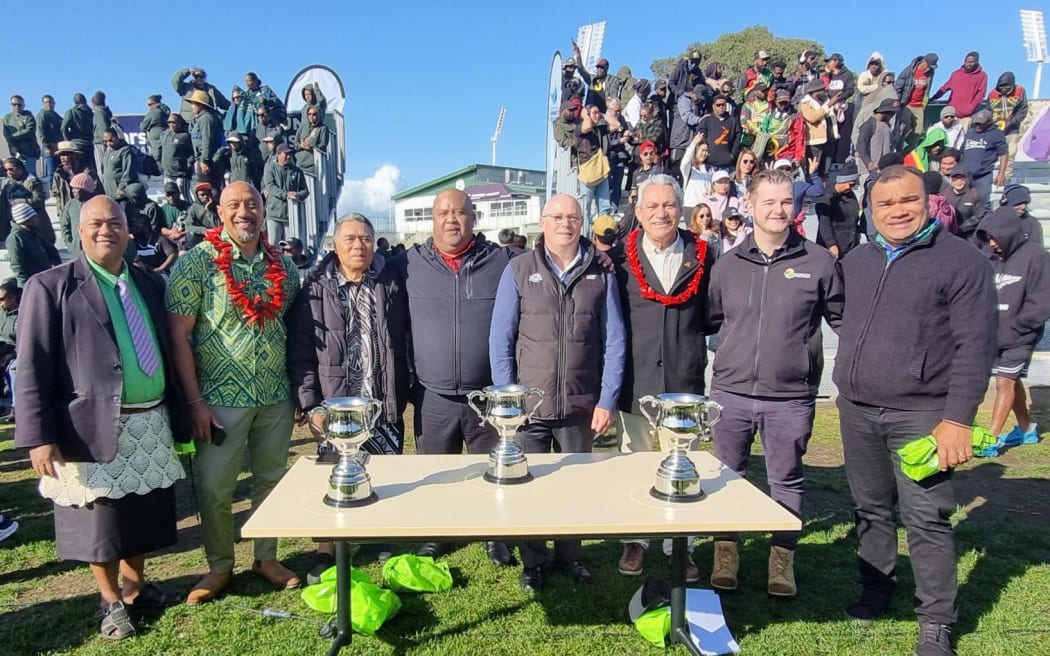 More than 300 workers gathered at Blake Park in Mount Maunganui to take part in the first ever sports festival, jointly organised by Bay of Plenty Rugby and New Zealand Kiwifruit Growers Incorporated.