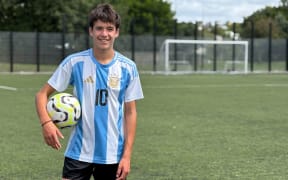 New Zealand born Joaquin Reinoso, 13, is heading into his second year at Velez Sarsfield youth academy in Buenos Aires, one of the most esteemed academies in world football.
