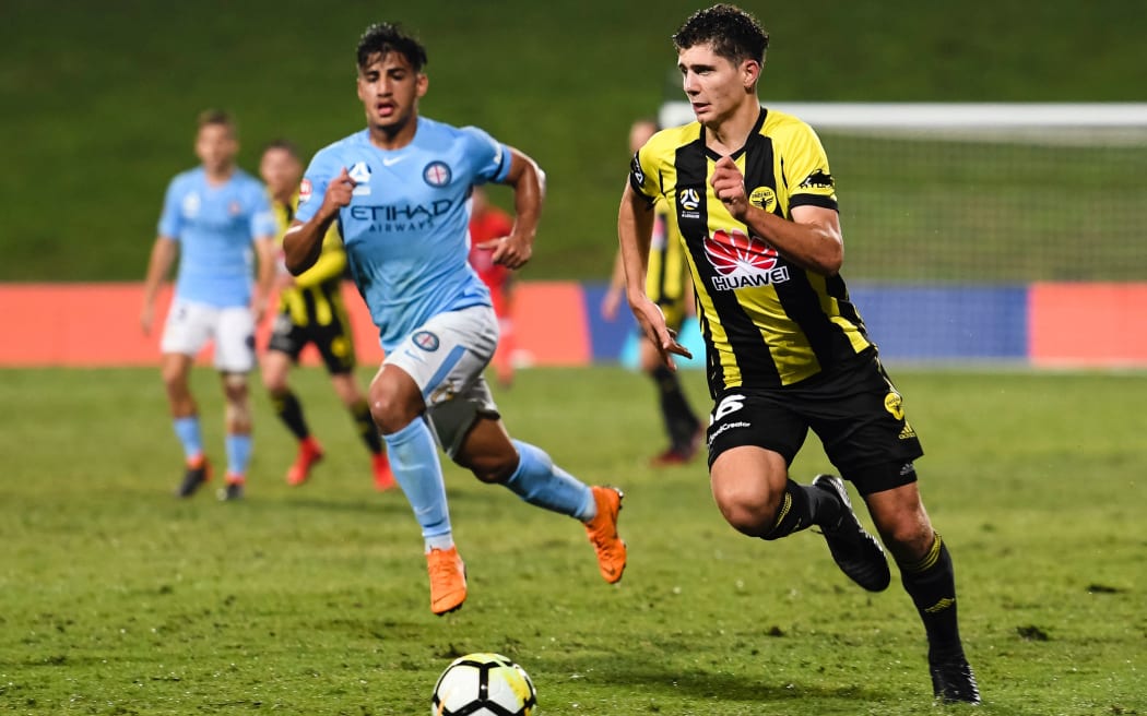 Wellington Phoenix player Liberato Cacace.