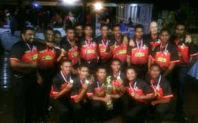 PNG celebrate qualifying for the Under 19 Cricket World Cup.