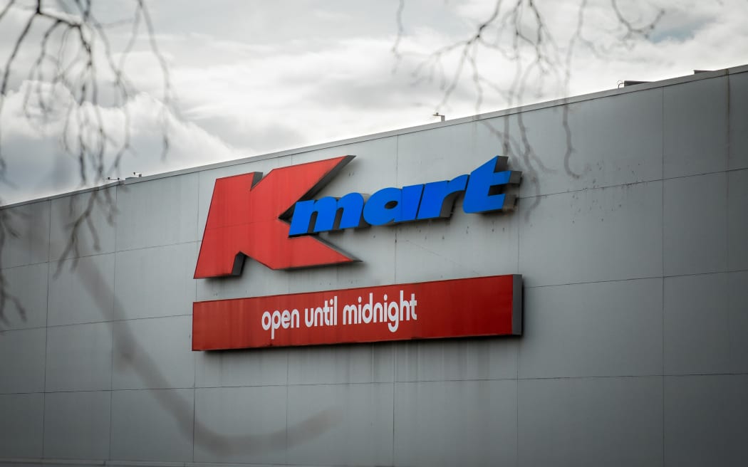 Kmart signage at the Westfield St Lukes mall.