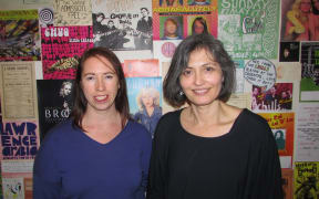 Amanda Mills, left, and Katherine Milburn