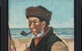 Vincent van Gogh, Elimar, 1889, Saint-Rémy-de-Provence, oil on canvas, 45.7 x 41.9 cm, Inscribed lower right, “ELIMAR.” Owner, LMI Group International, Inc.