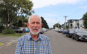 Miro Street resident Richard Longley.